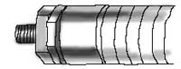 Plain end handpiece